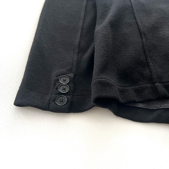 John Varvatos Star U.S.A. Luxe Knit Jacket in Black Size Medium - Picture 5 of 10